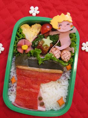 こびとのくつや弁当 ラミラミのキャラ弁ノート